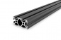 Preview: Aluminum profile 20x40 groove 5 I-type black